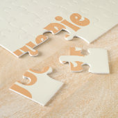 Cartoon Lemon Meringue Pie Character Legpuzzel (Zijkant)