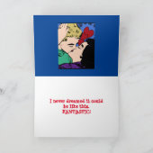 CARTOON LIEFDE/JUBILEUM KAART (Binnen)