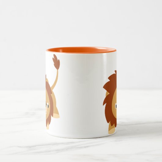 Cartoon Lion Mok (Center)