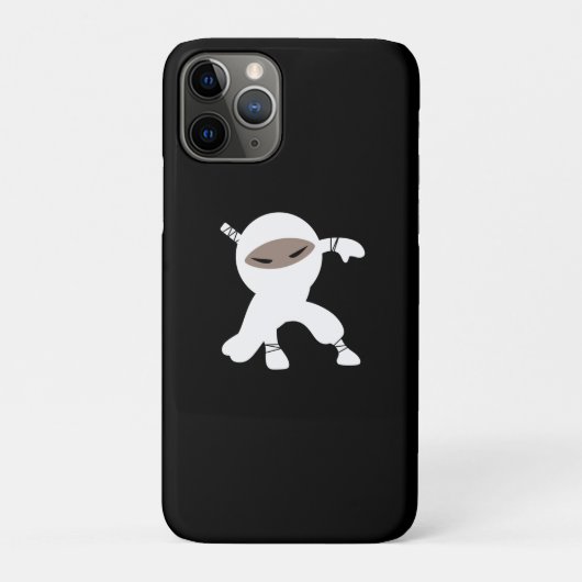 Cartoon Little Ninja Warrior Case-Mate iPhone Case (Achterkant)