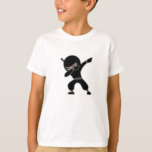 Cartoon Little Ninja Warrior T-shirt
