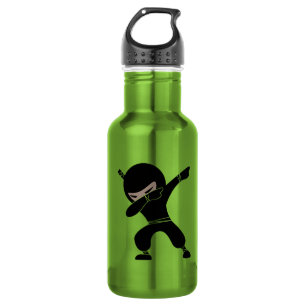 Cartoon Little Ninja Warrior Waterfles