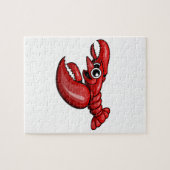 Cartoon Lobster Legpuzzel (Horizontaal)
