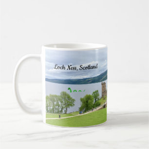 Cartoon Loch Ness Monster Funny Scotland Gift Koffiemok