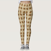 Cartoon Luggage Leggings (Voorkant)