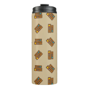 Cartoon Luggage Thermosbeker