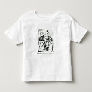 Cartoon maakt grappen over de vroege dagen van fie kinder shirts