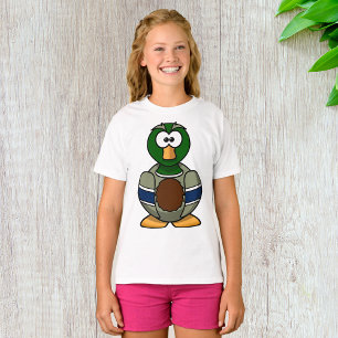 Cartoon Mallard Duck Meisjes T-shirt