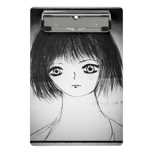 cartoon manga yaei drawing cute anime girl mini klembord (Voorkant)