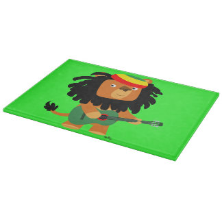 Cartoon mignon Lion de la planche à découper de Si