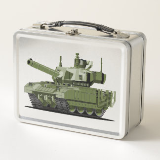 Cartoon moderne gepantserde tank