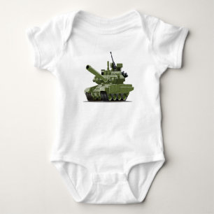 Cartoon moderne gepantserde tank