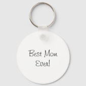 Cartoon moeder & dochter Sleutelhanger (Achterkant)