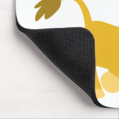 Cartoon Moeder Leeuw en Cub mousepad Muismat (Hoek)
