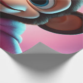 Cartoon Monkey inpakpapier (Hoek)