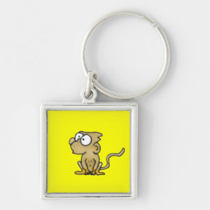 Cartoon Monkey Sleutelhanger