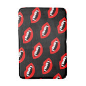 Cartoon Monster Vampire Lips sharp Teeth Fangs Badmat (Voorkant Verticaal)