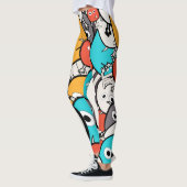Cartoon monsters leggings (Links)