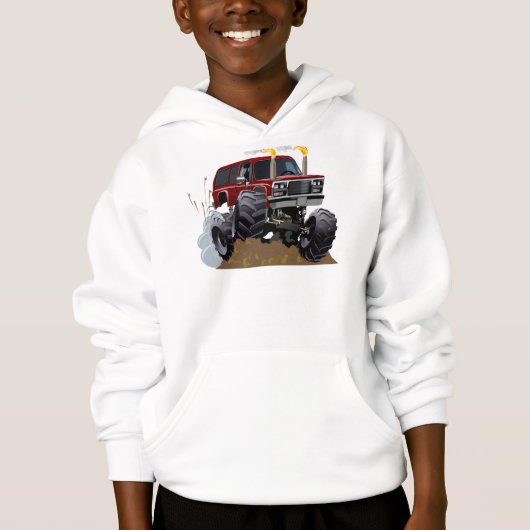 Cartoon monstertruck (Voorkant)