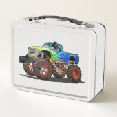 Cartoon monstertruck (Achterkant)