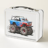 Cartoon monstertruck (Achterkant)