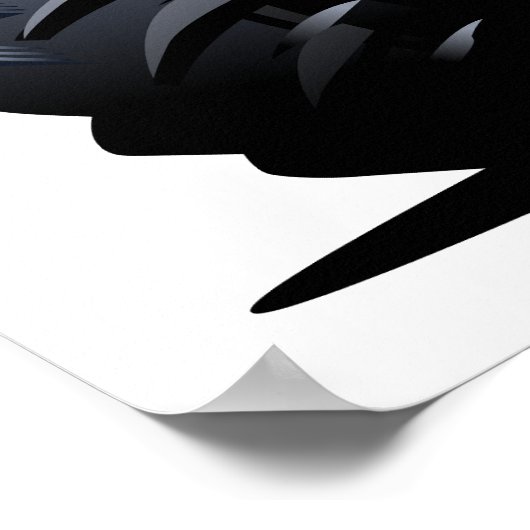 Cartoon monstertruck poster (Hoek)