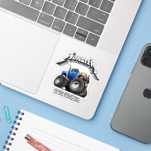 Cartoon monstertruck sticker