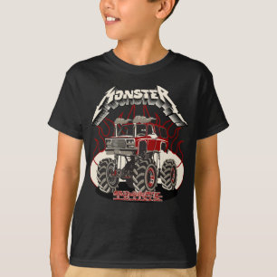 Cartoon monstertruck t-shirt