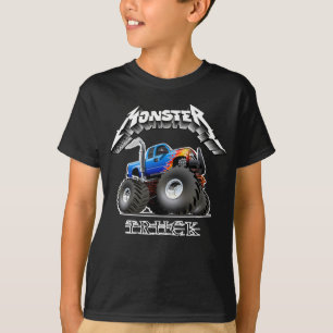 Cartoon monstertruck t-shirt