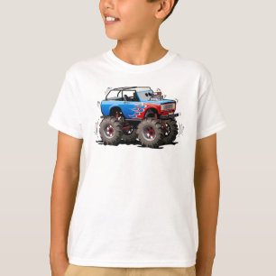 Cartoon monstertruck t-shirt