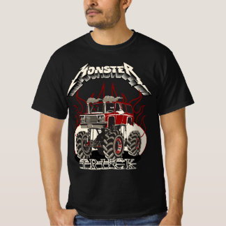 Cartoon monstertruck t-shirt