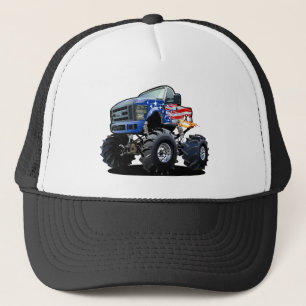 Cartoon monstertruck trucker pet