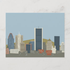 Cartoon Montreal Briefkaart