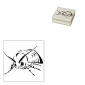 cartoon mot kunst stempel (Gestempeld)