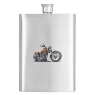 Cartoon motorfiets flacon