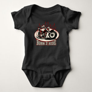 Cartoon motorfiets romper