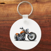 Cartoon motorfiets sleutelhanger (Voorkant)