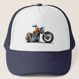Cartoon motorfiets trucker pet