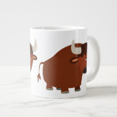 Cartoon mou Shop Bull Jumbo Mug (Devant droit)