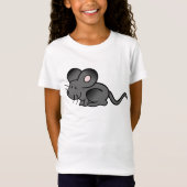 Cartoon Muis Meisjes T-shirt (Voorkant)