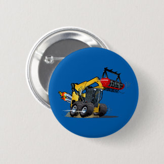 Cartoon mulcher ronde button 5,7 cm