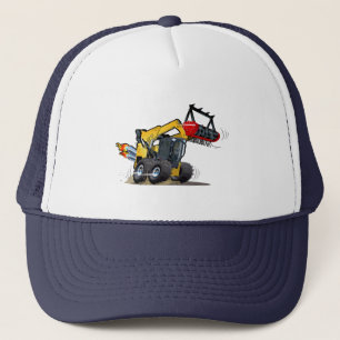 Cartoon mulcher trucker pet