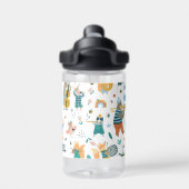 Cartoon Music Band Waterfles (Achterkant)