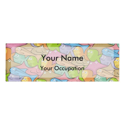 Cartoon Naambadge (Voorkant)