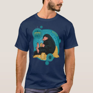 Cartoon NIFFLER™ met Gouden Muntstukken T-shirt