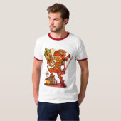 Cartoon Ninja Illustration T-shirt (Voorkant volledig)
