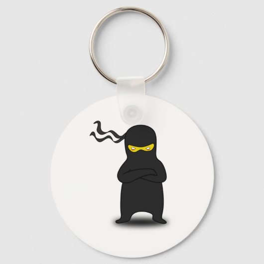 Cartoon Ninja Sleutelhanger (Voorkant)