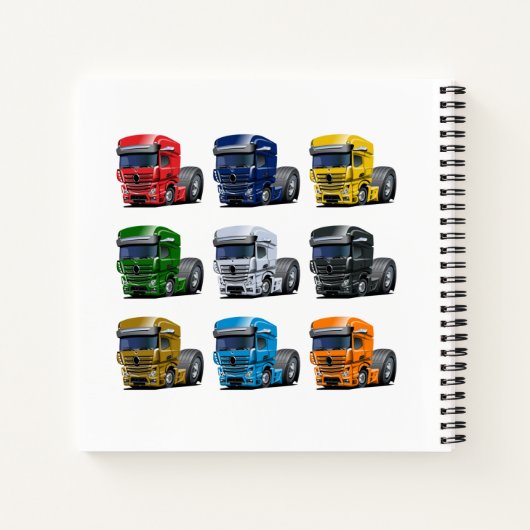 Cartoon Notitieboek (Achterkant)