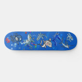 Cartoon Ocean Skateboard (Horizontaal)