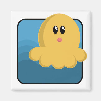 Cartoon Octopus Magneet